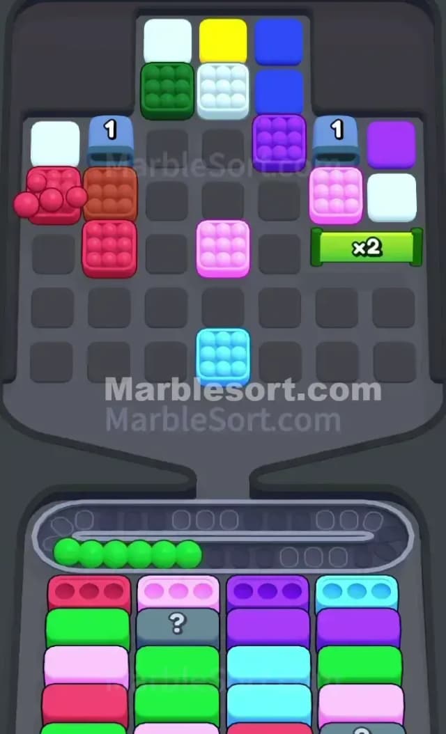 Marble Sort Level 364 Solution 2