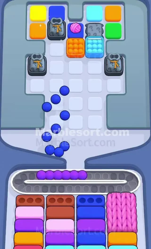 Marble Sort Level 695 Solution 2