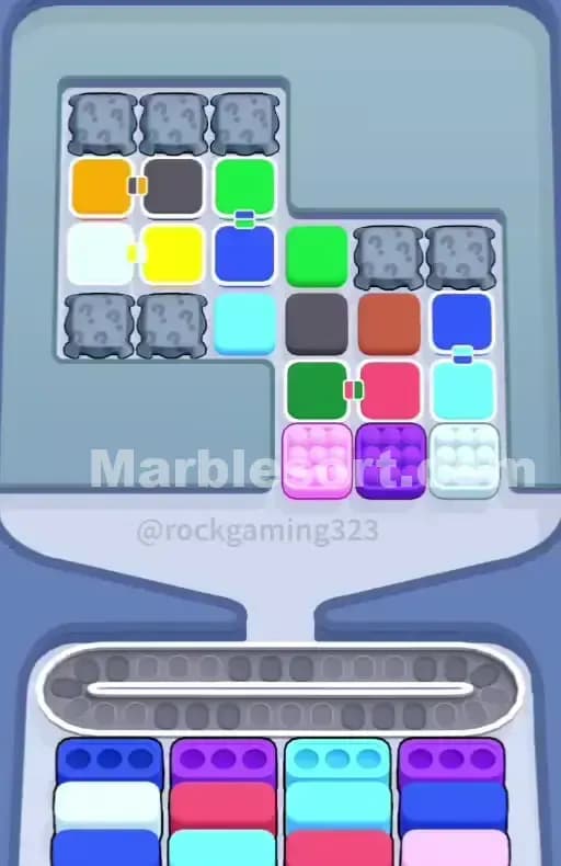 Marble Sort Level 235 Gameplay