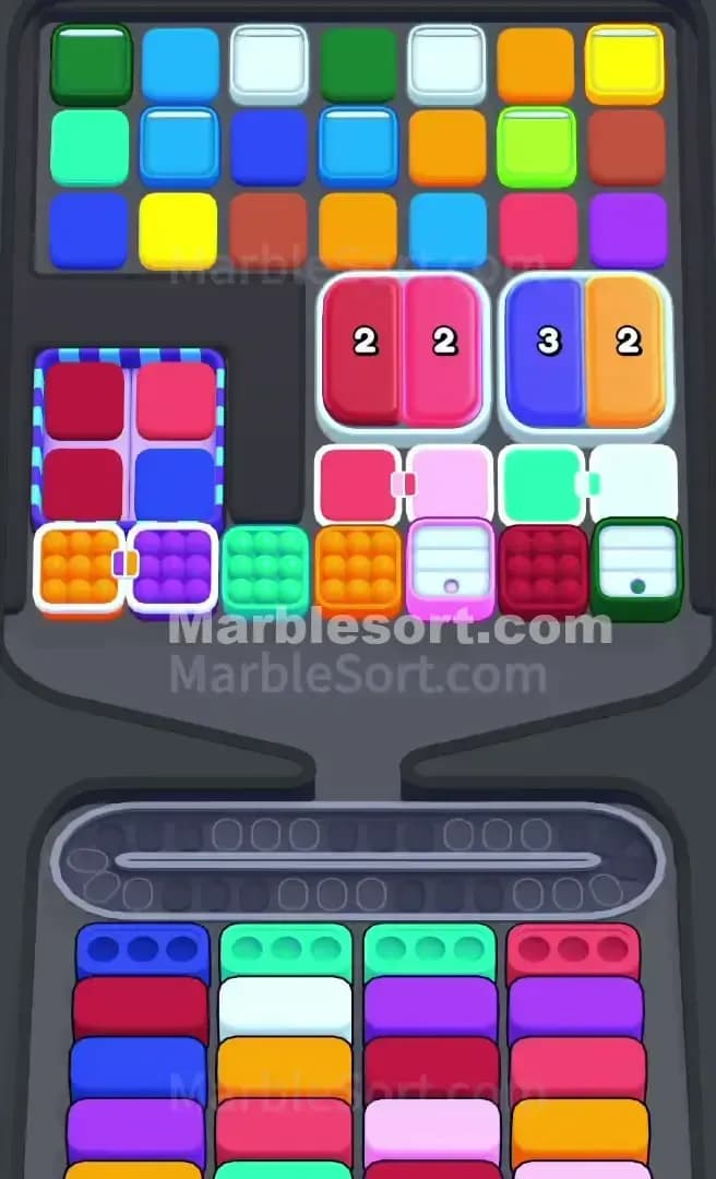 Marble Sort Level 790 Screenshot