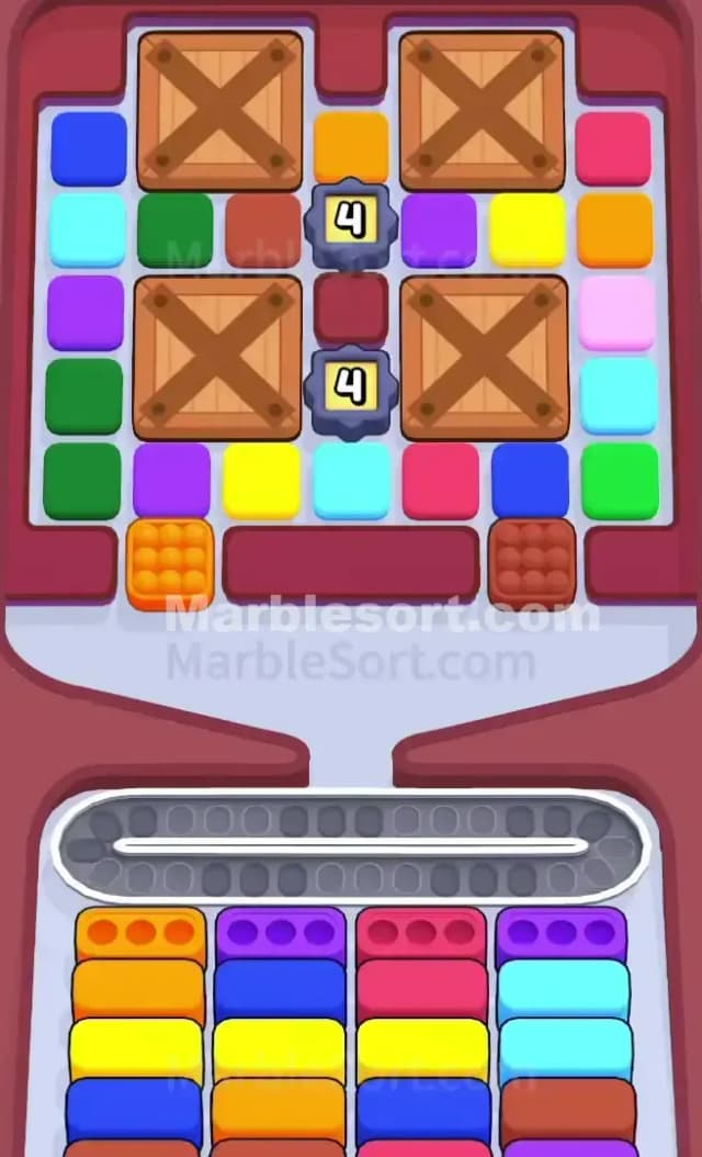 Marble Sort Level 385 Gameplay