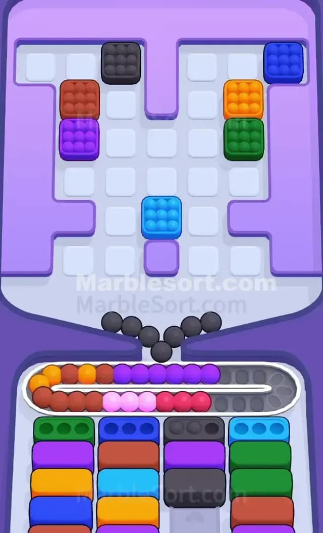 Marble Sort Level 672 Solution 2