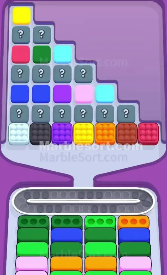 Marble Sort Level 328 Gameplay