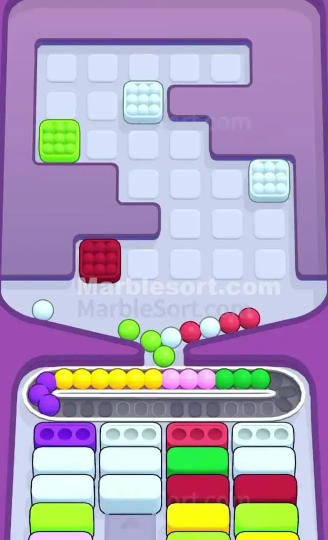 Marble Sort Level 713 Solution 3