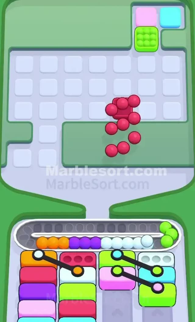 Marble Sort Level 722 Solution 3
