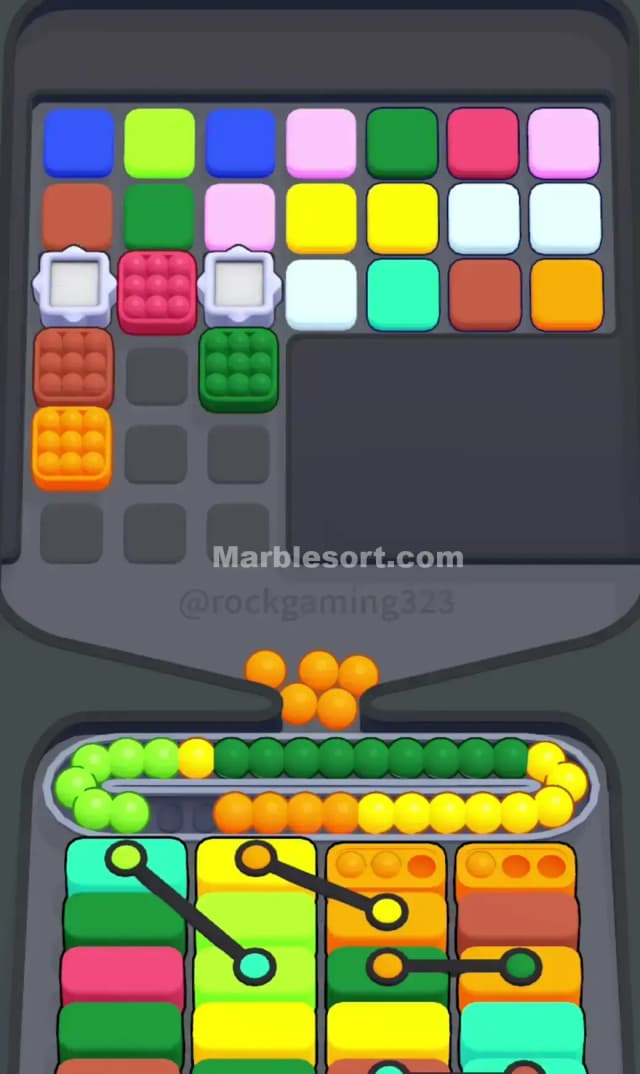 Marble Sort Level 324 Solution 1