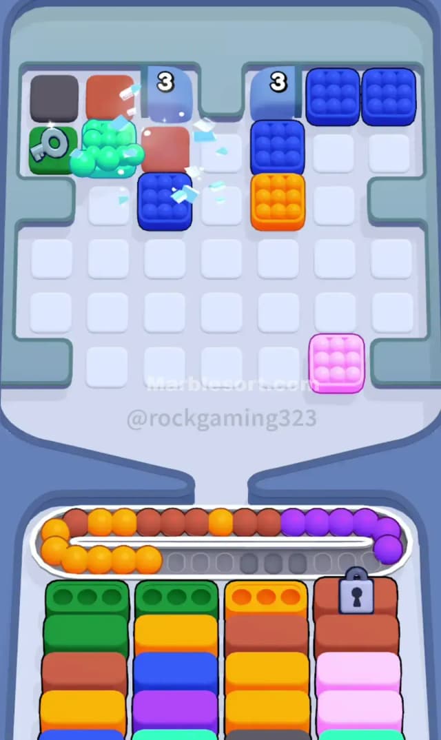 Marble Sort Level 311 Solution 2