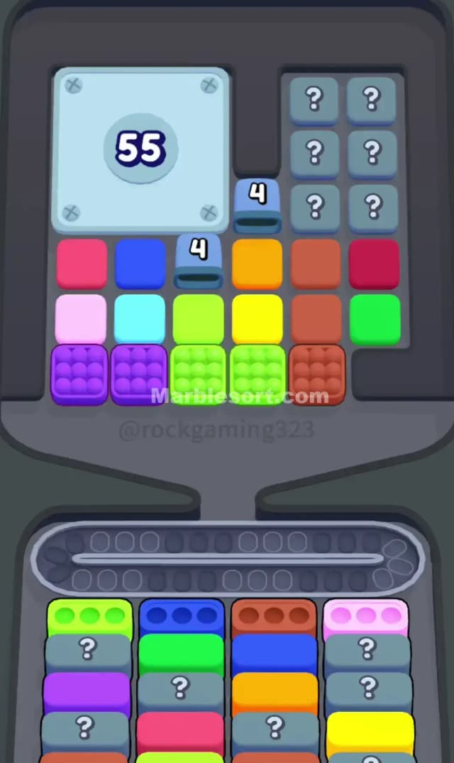 Marble Sort Level 264 Gameplay