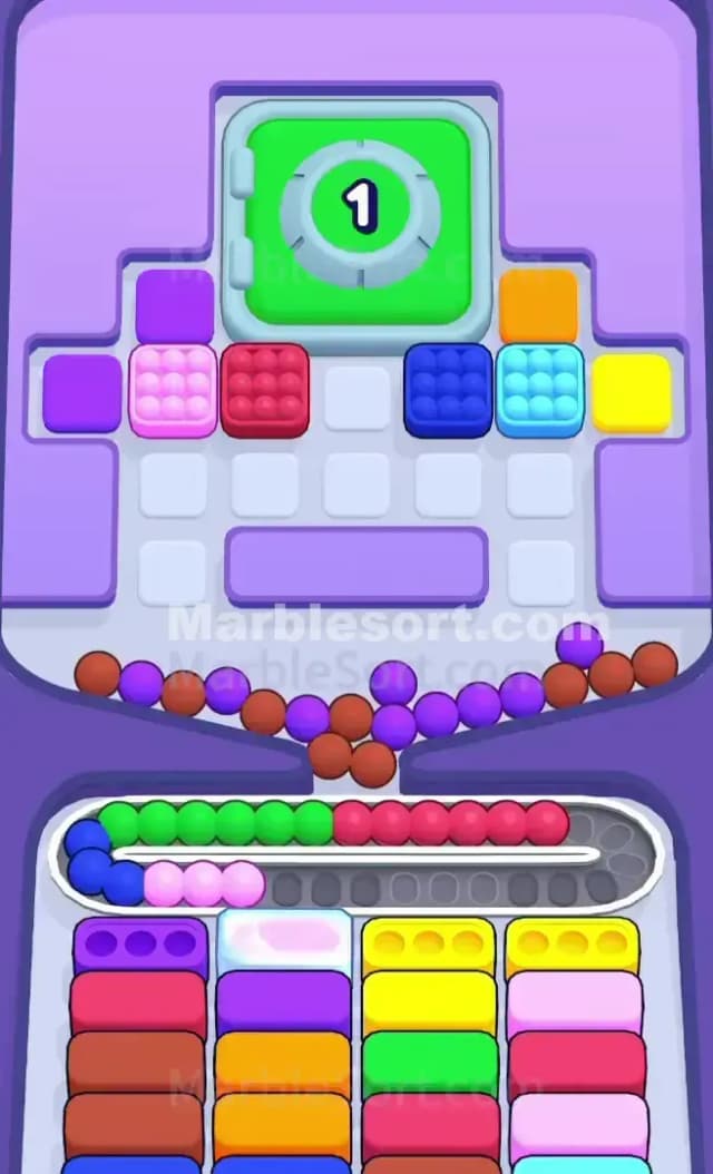 Marble Sort Level 751 Solution 1