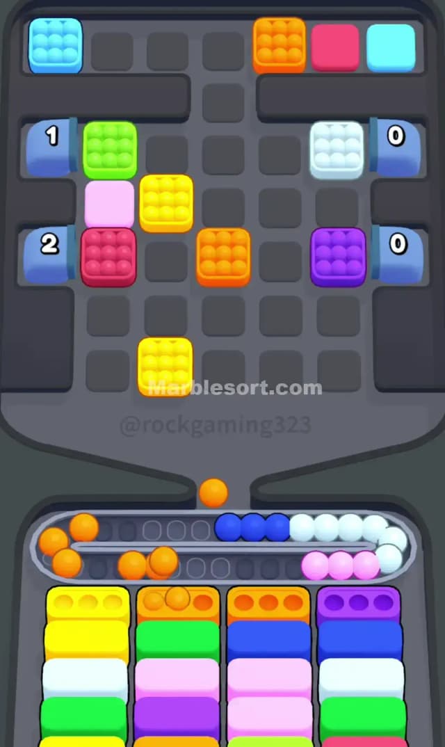 Marble Sort Level 187 Solution 2