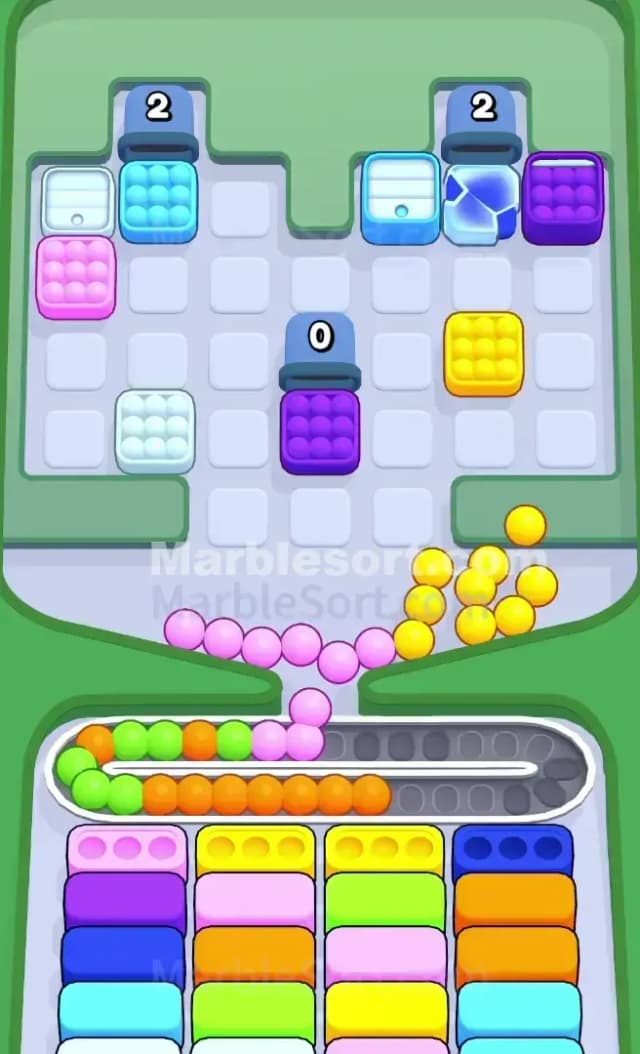 Marble Sort Level 803 Solution 2