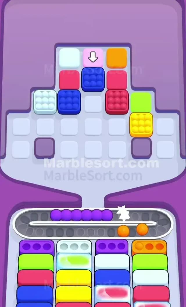 Marble Sort Level 711 Solution 2