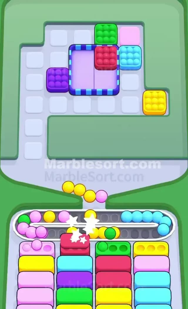 Marble Sort Level 721 Solution 2