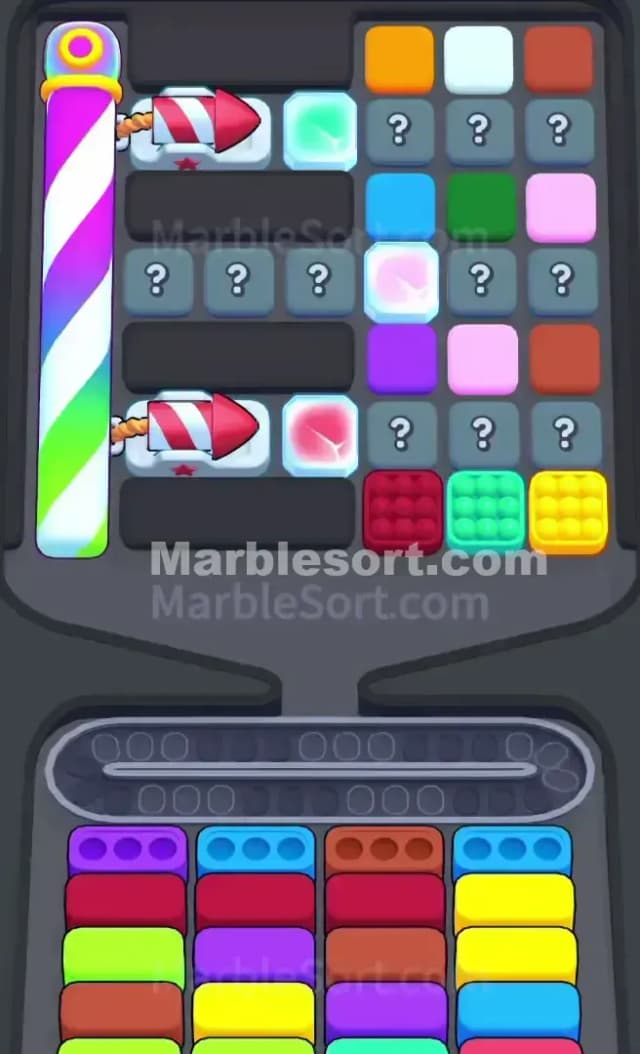Marble Sort Level 777 Gameplay