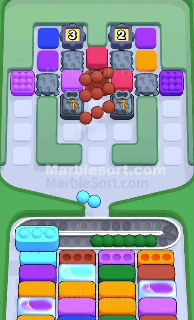 Marble Sort Level 798 Solution 1