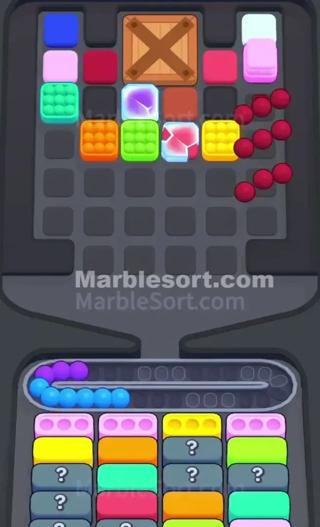 Marble Sort Level 804 Solution 1
