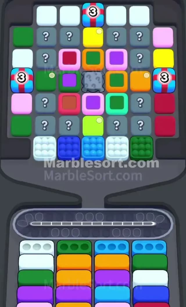 Marble Sort Level 710 Gameplay