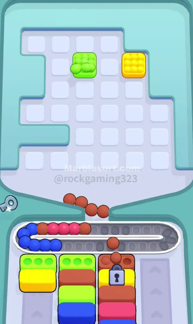 Marble Sort Level 345 Solution 3