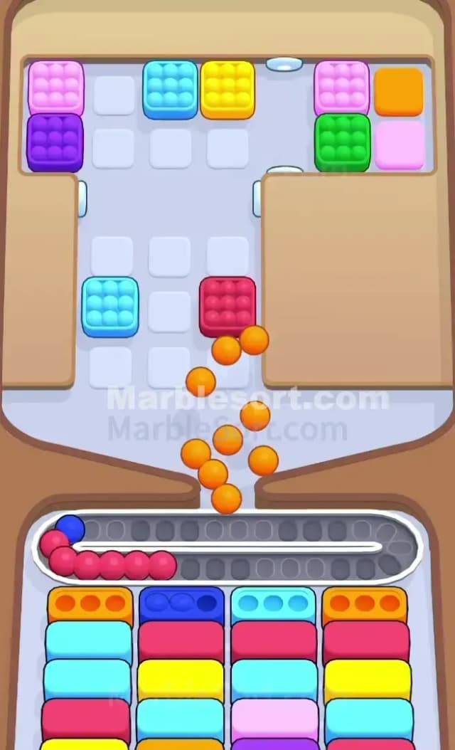Marble Sort Level 742 Solution 2