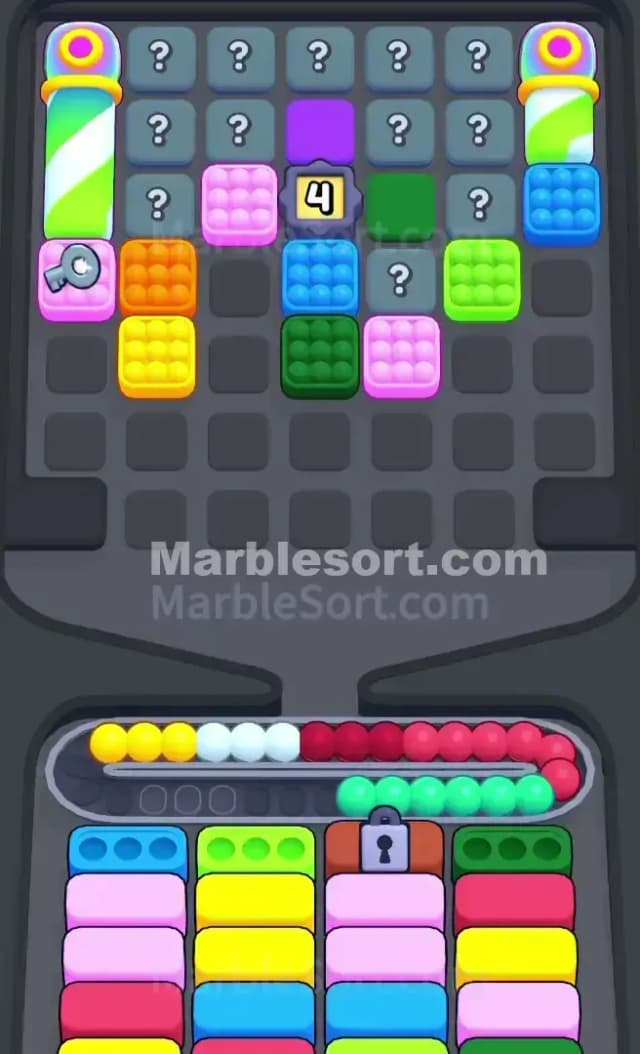Marble Sort Level 350 Solution 1