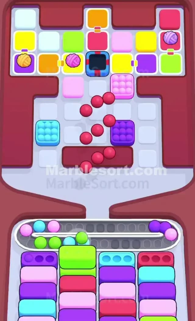 Marble Sort Level 768 Solution 1