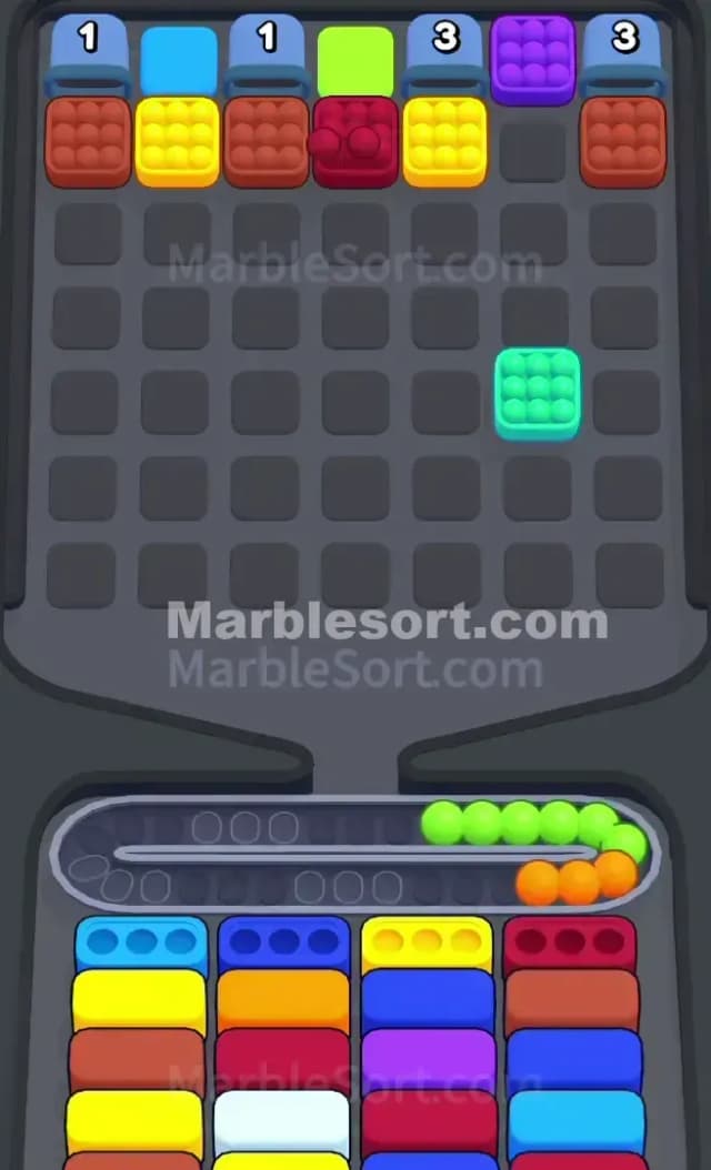 Marble Sort Level 647 Solution 2