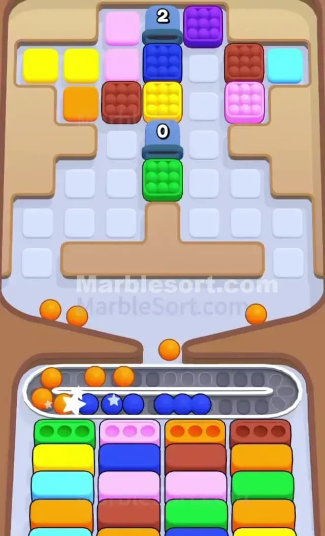 Marble Sort Level 745 Solution 2