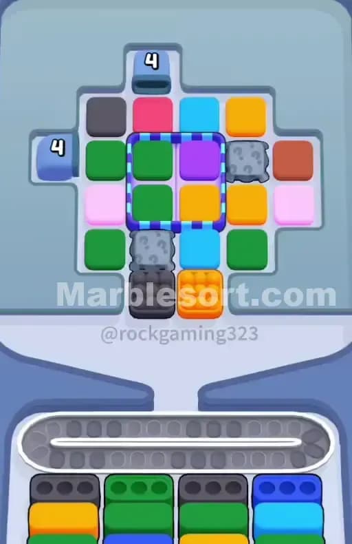 Marble Sort Level 396 Gameplay