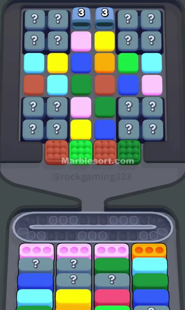 Marble Sort Level 190 Gameplay