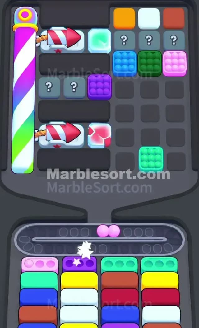 Marble Sort Level 777 Solution 1