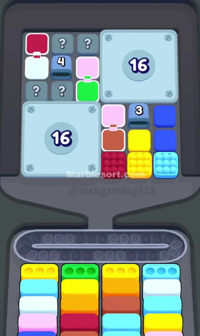 Marble Sort Level 384 Solution 2