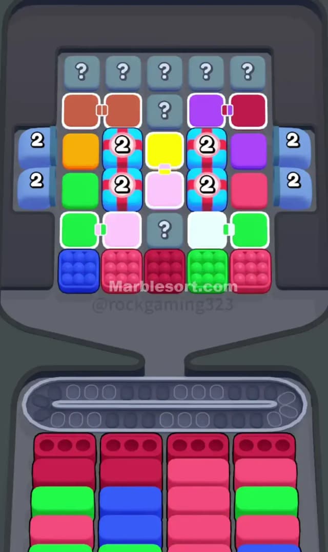 Marble Sort Level 344 Gameplay