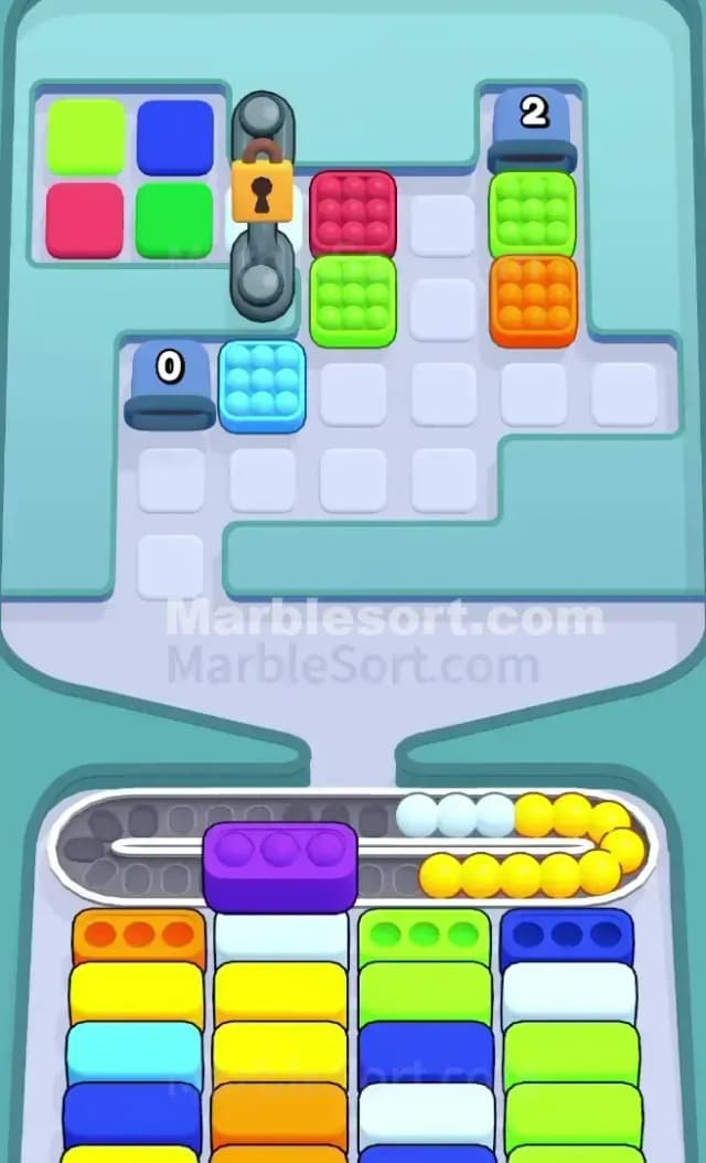 Marble Sort Level 805 Solution 2