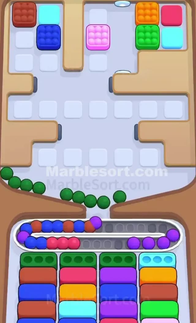 Marble Sort Level 743 Solution 2