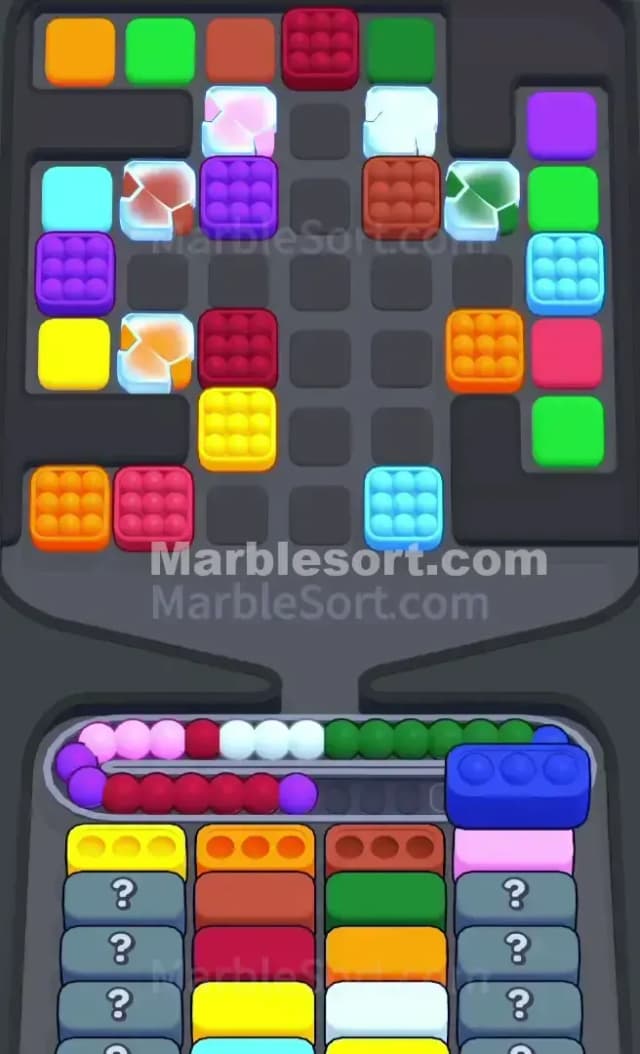 Marble Sort Level 667 Solution 1