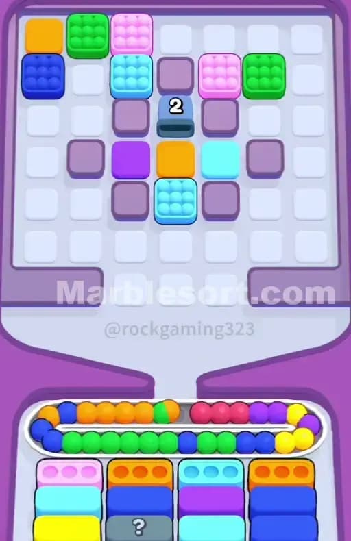 Marble Sort Level 245 Solution 2