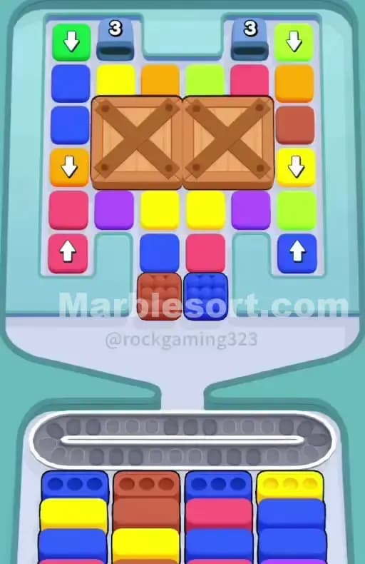 Marble Sort Level 195 Gameplay