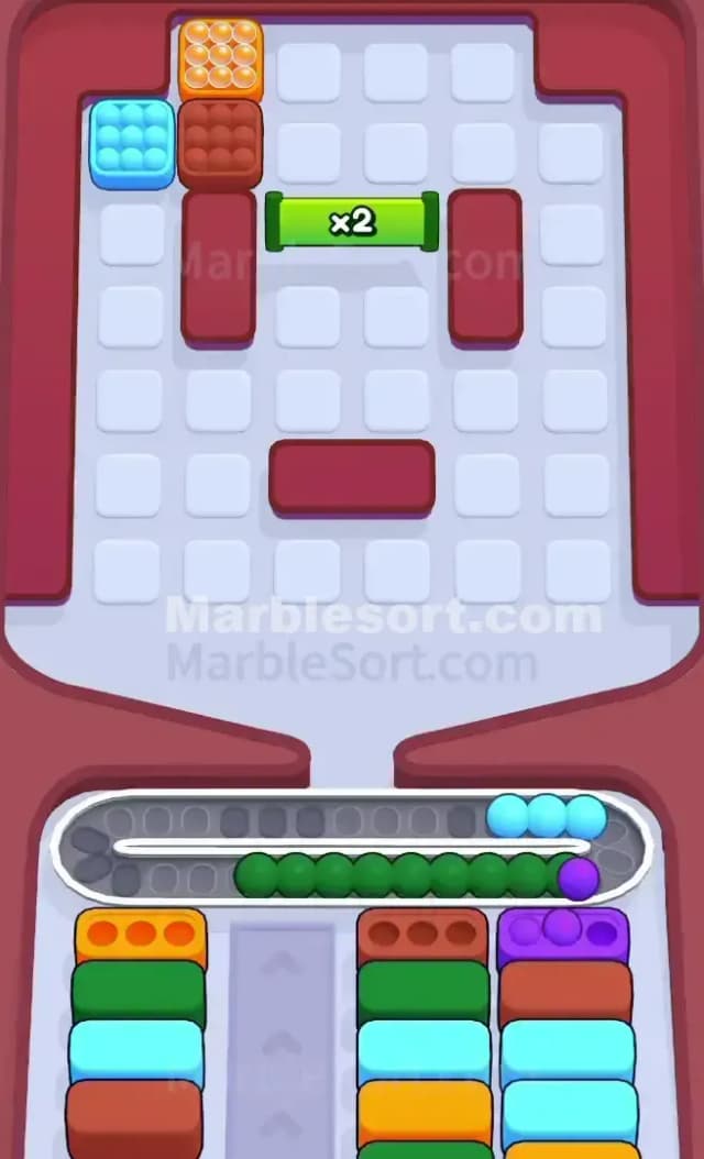 Marble Sort Level 766 Solution 3