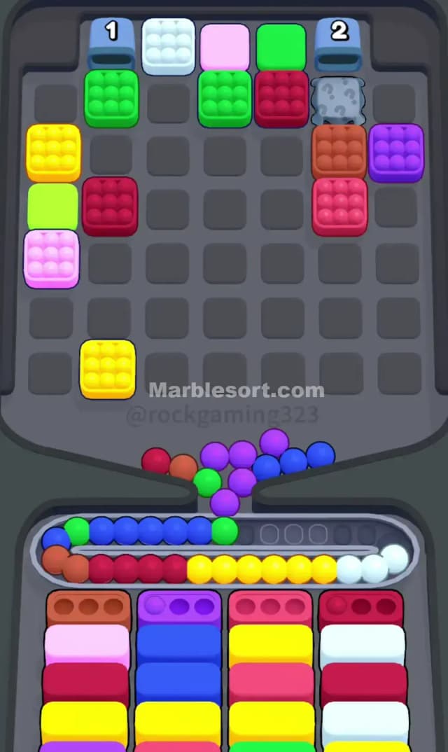Marble Sort Level 350 Solution 2