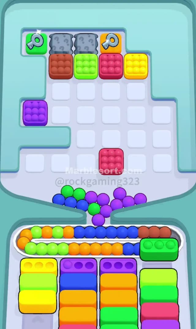 Marble Sort Level 345 Solution 2