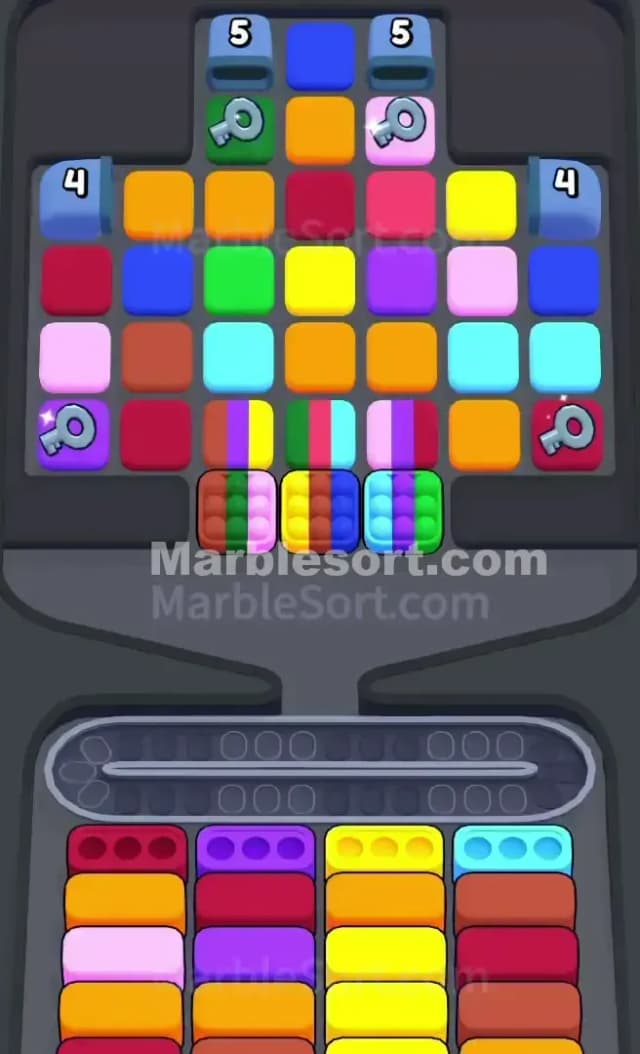 Marble Sort Level 390 Gameplay