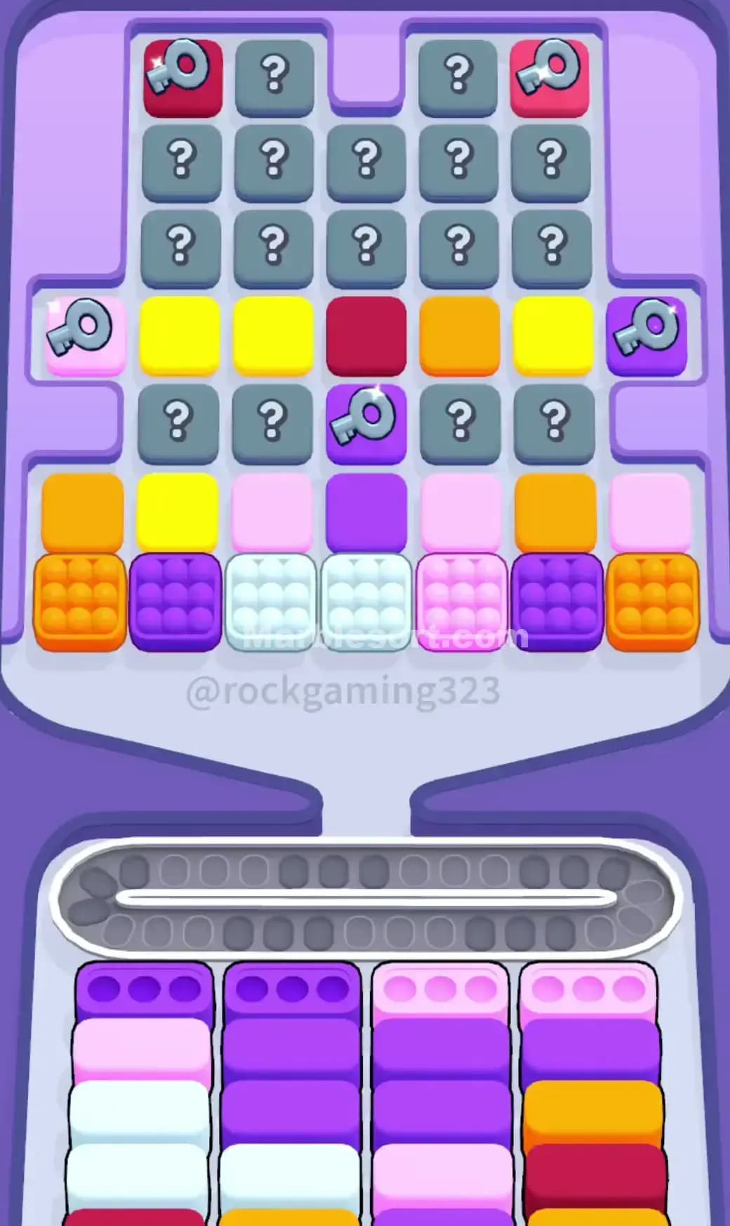 Marble Sort Level 371 Screenshot