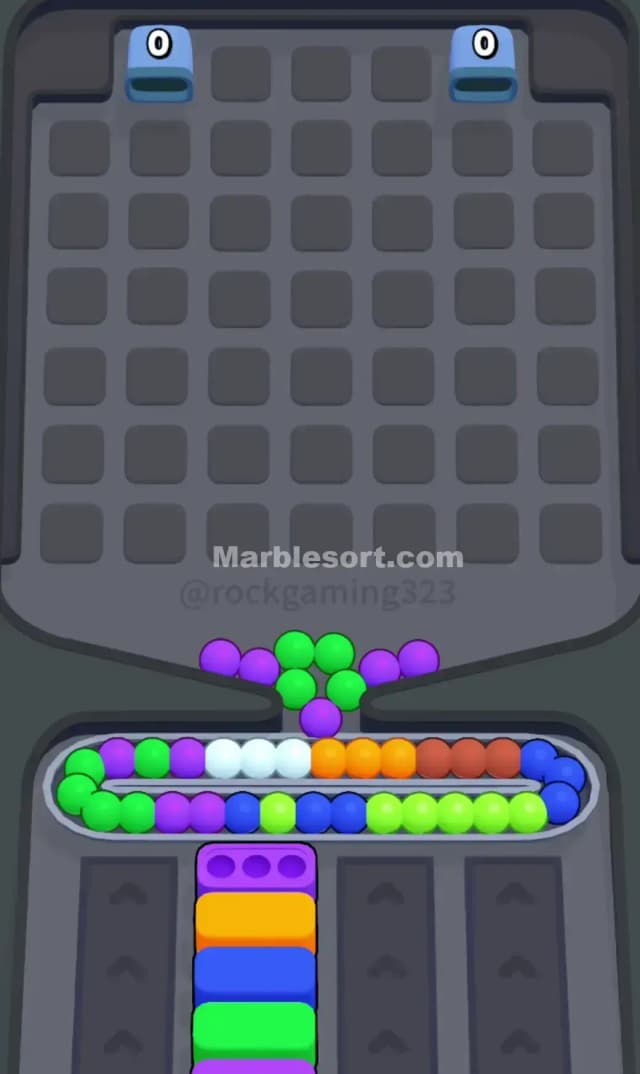 Marble Sort Level 350 Solution 3