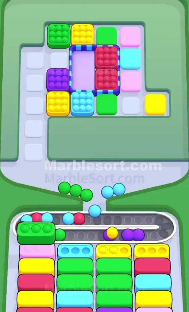 Marble Sort Level 721 Solution 1