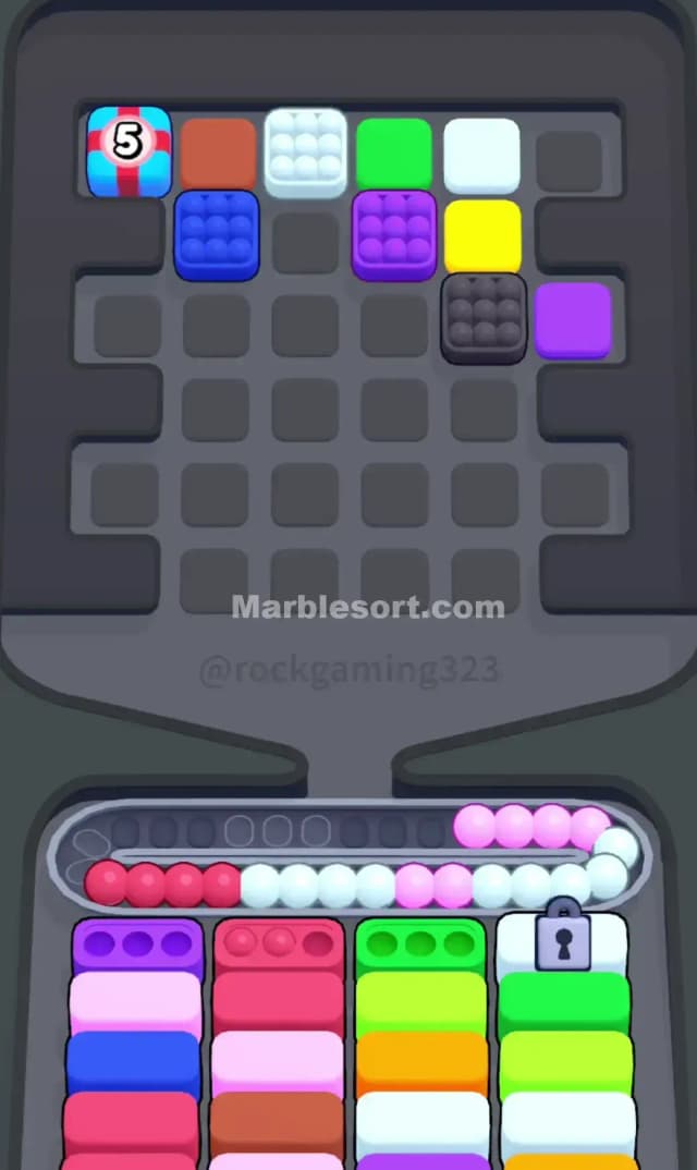 Marble Sort Level 277 Solution 2