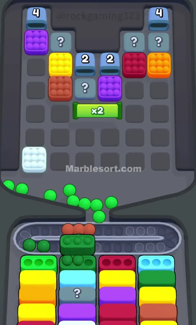 Marble Sort Level 80 Solution 1