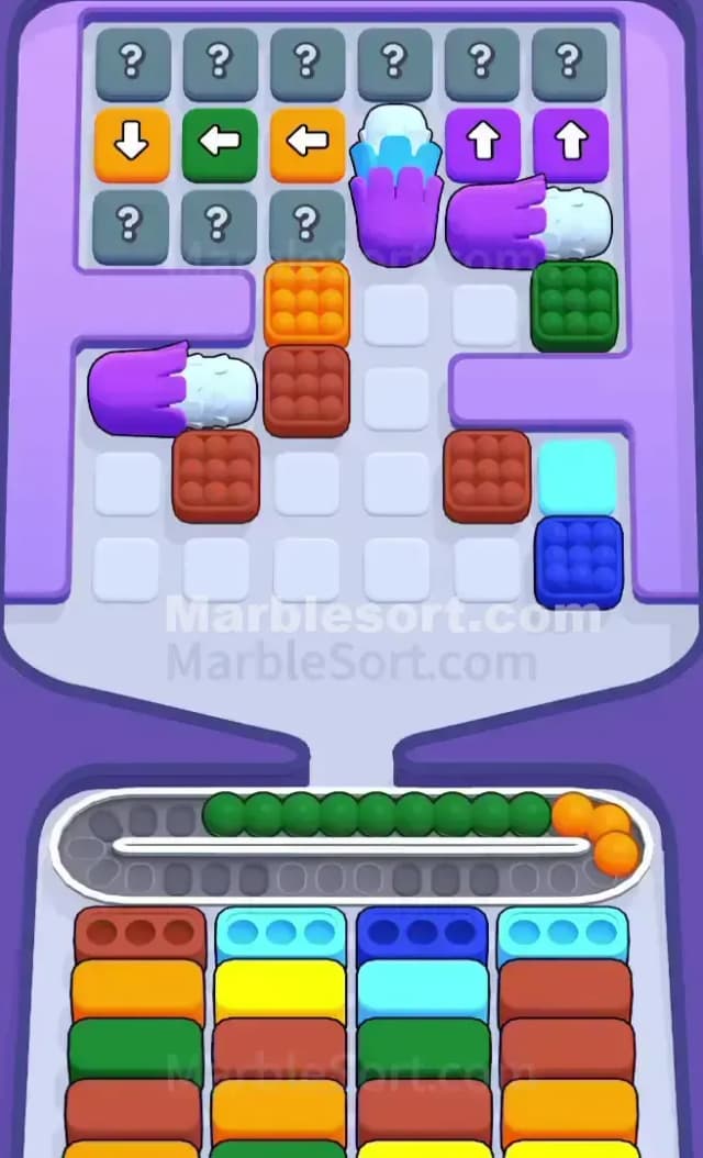 Marble Sort Level 749 Solution 1