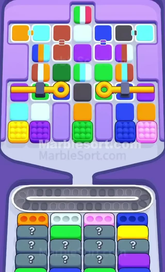 Marble Sort Level 758 Gameplay