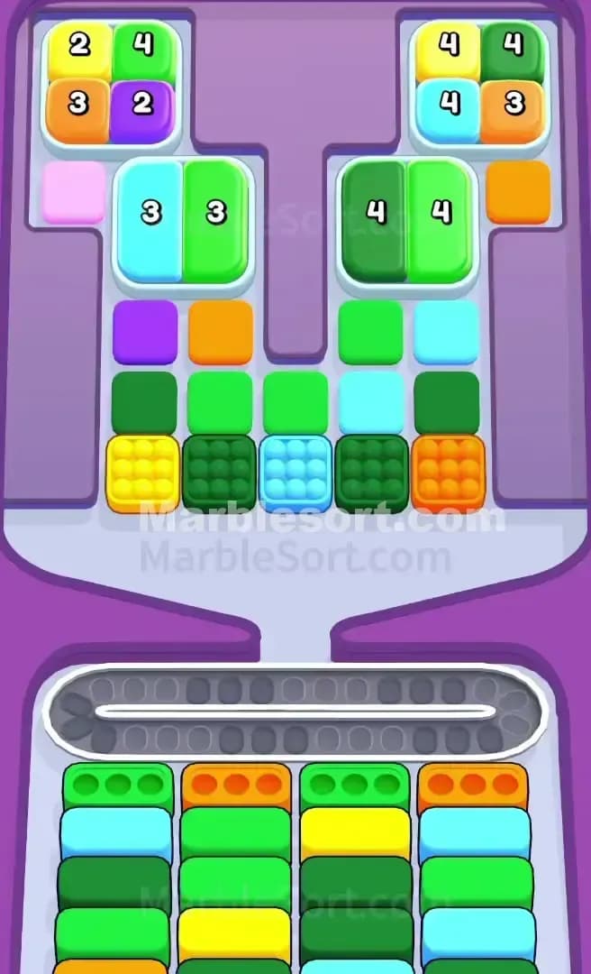 Marble Sort Level 782 Screenshot