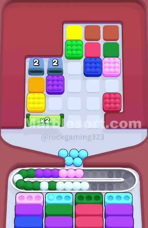 Marble Sort Level 226 Solution 1